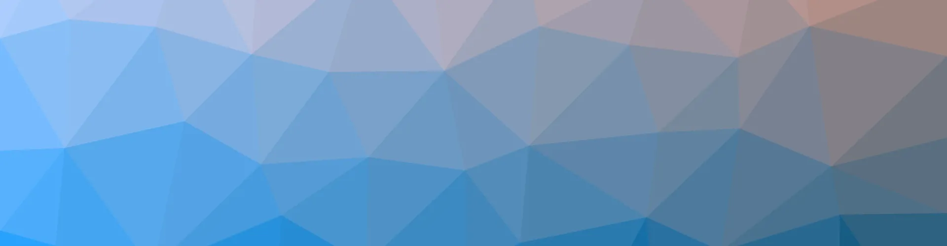 abstract background consisting of triangles. Gradient color from blue to pink