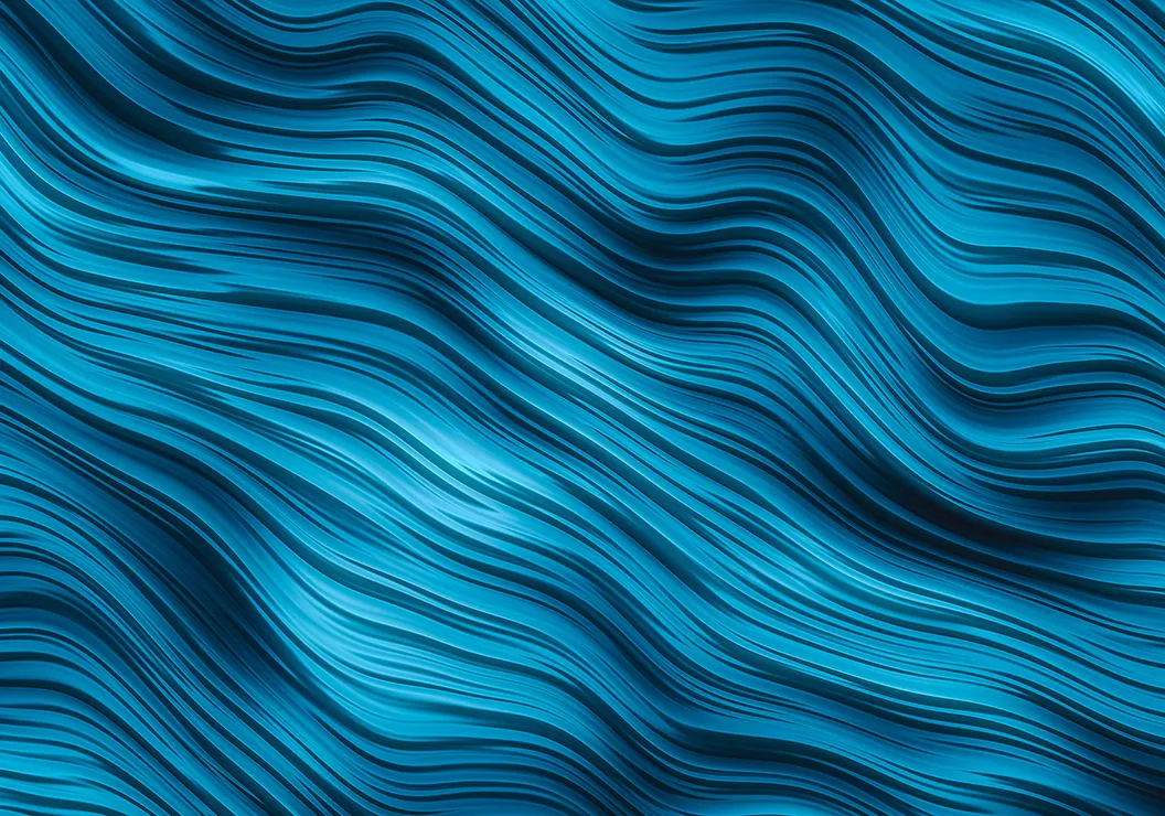 Abstract Water Aqua Blue Sea Wave Background. Wavy Pattern. Ocean waves