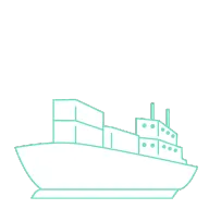 Containership icon with light smoke 5