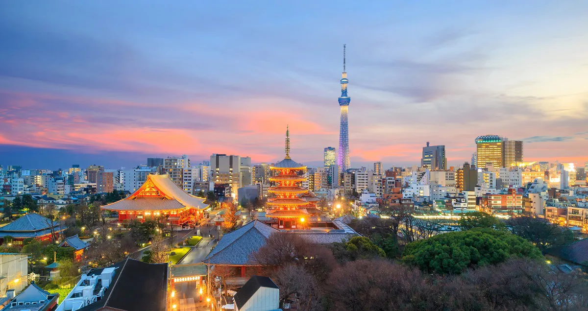 Tokyo skyline