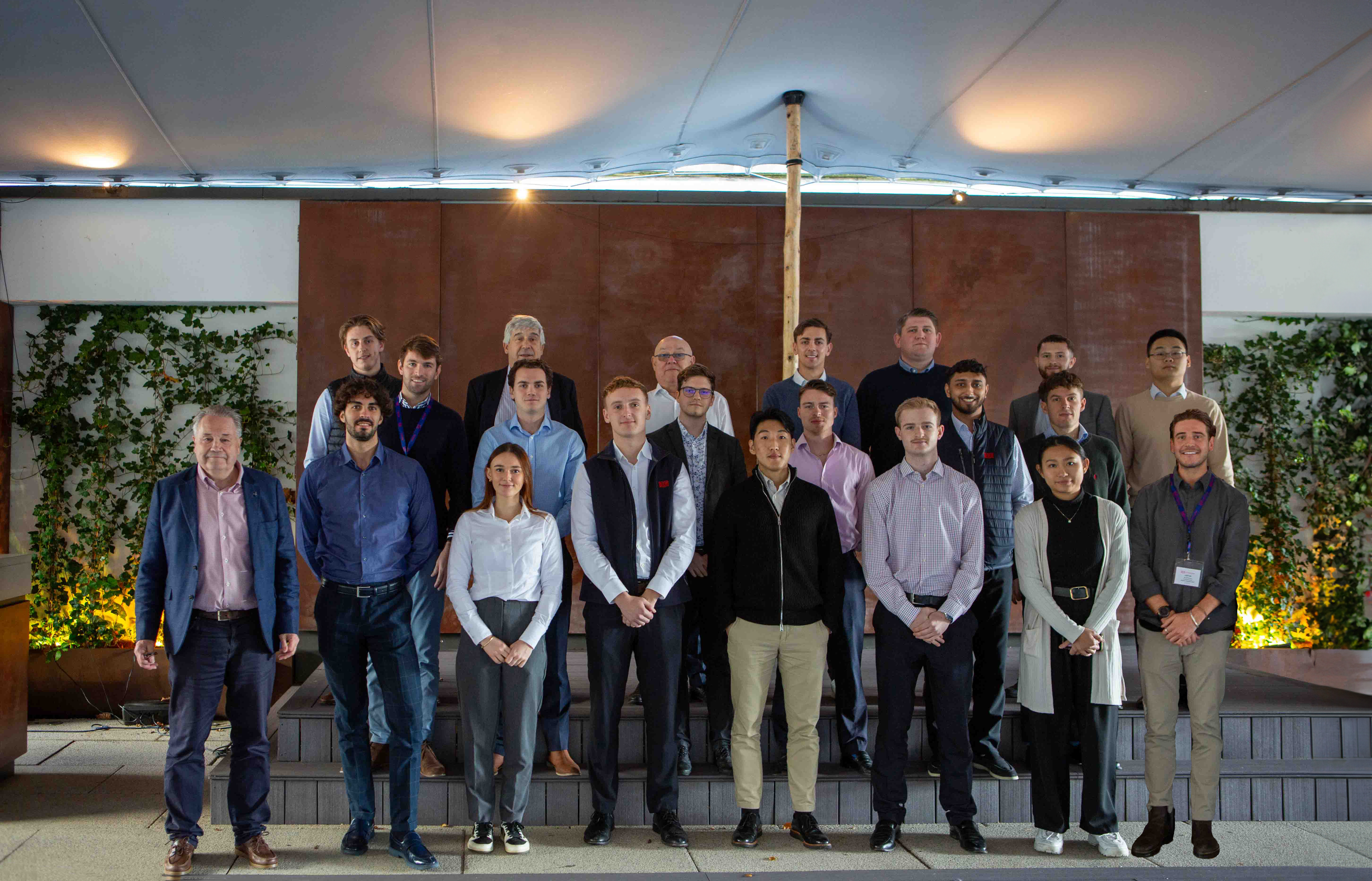 group photo of training course