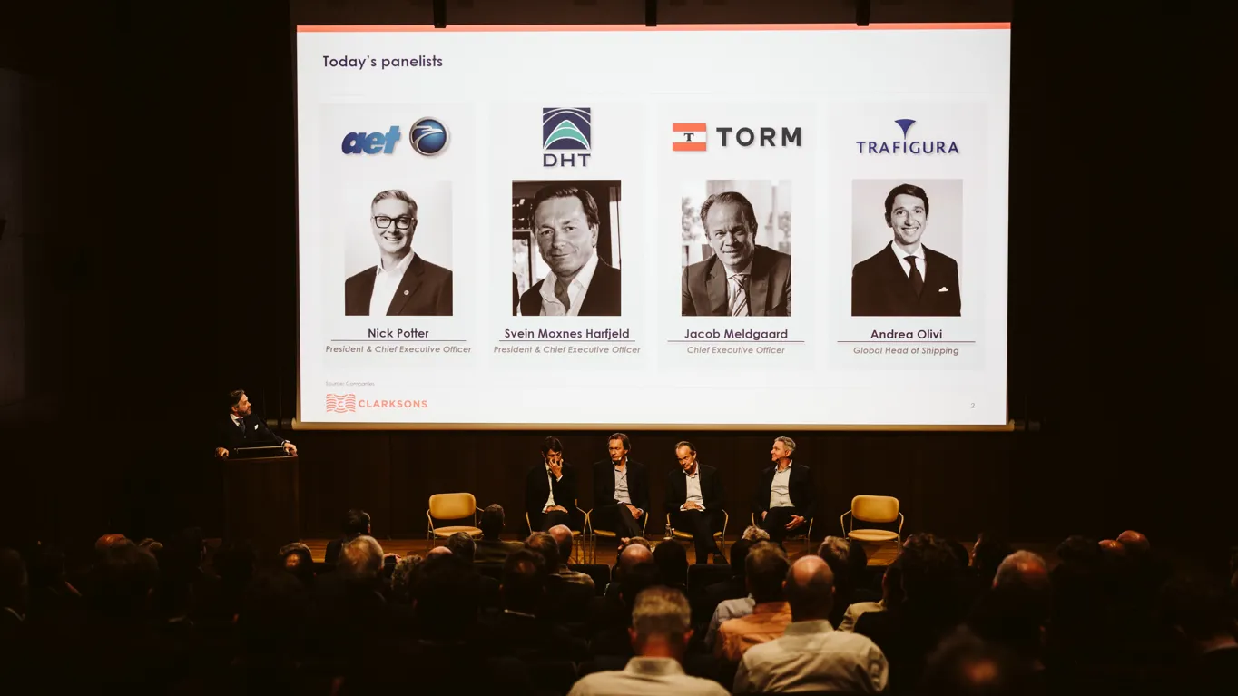Panellists during the panel discussion with Erik Helberg as Moderator